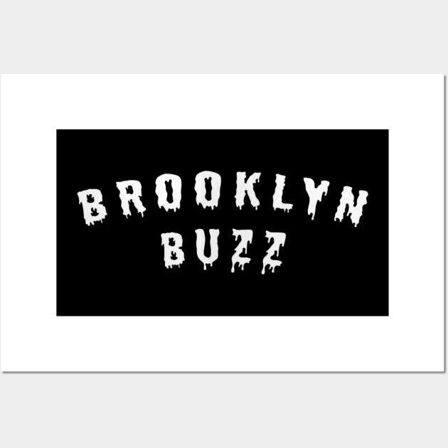 Brooklyn Buzz White Logo Wall Art by Brooklyn Buzz 